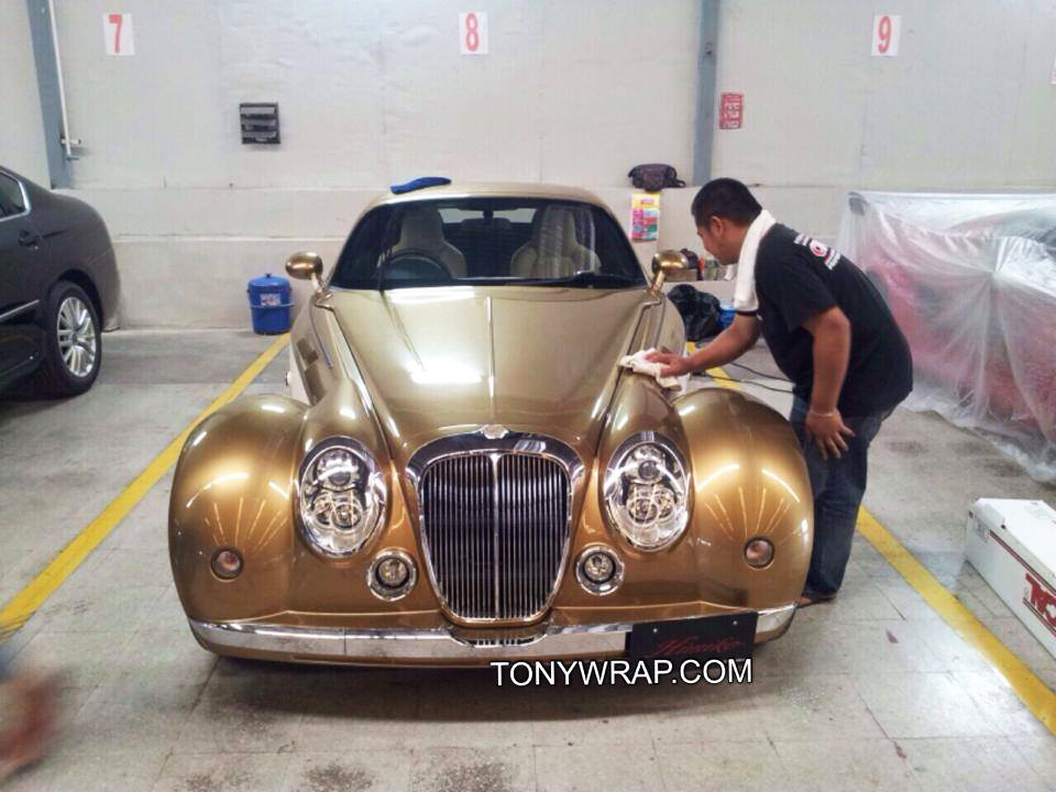 Tony Wrap Car ฟ ล มใสก นรอยส รถ ฟ ล มเปล ยนส รถ Wrapรถ Car Wrap ราคาพ เศษ Mitsuoka Himiko Wrap Car Clear Stone Guard Wrap Car Tony Wrap Supercar Society